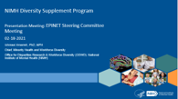 NIMH Diversity Supplement Program Logo